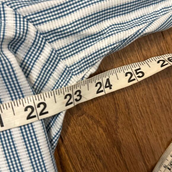 Report Collection blue vertical striped bottom down  XL - Picture 8 of 10